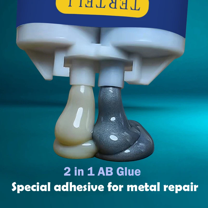 

20/50/100g Metal Repair Paste 2 In1 Industrial AB Caster Glue Heat Resistant Sealant Cold Weld Strong Defect Repair Agent Glue