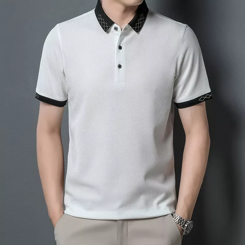 

Men's Polo Shirt Short Sleeve Polo shirt Summer Brand Male Clothing High Quality Man Tops Casual Polo Shirts