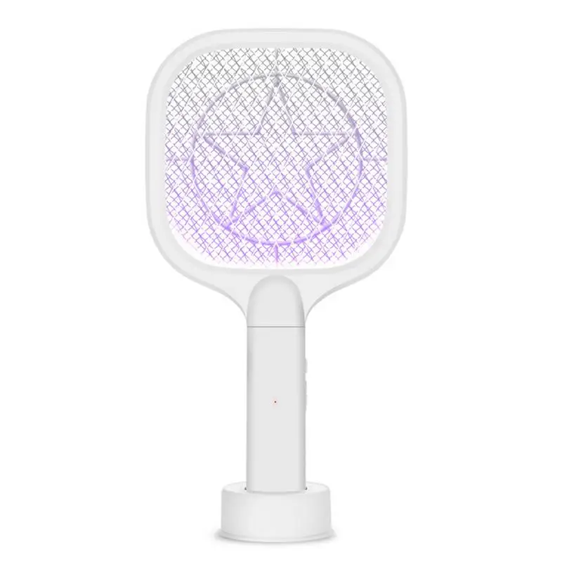

Twoin1 LED Trap Mosquito Killer Lamp 3000V Electric Zapper USB Rechargeable Summer Fly Swatter Trap Flies Insect Dropship