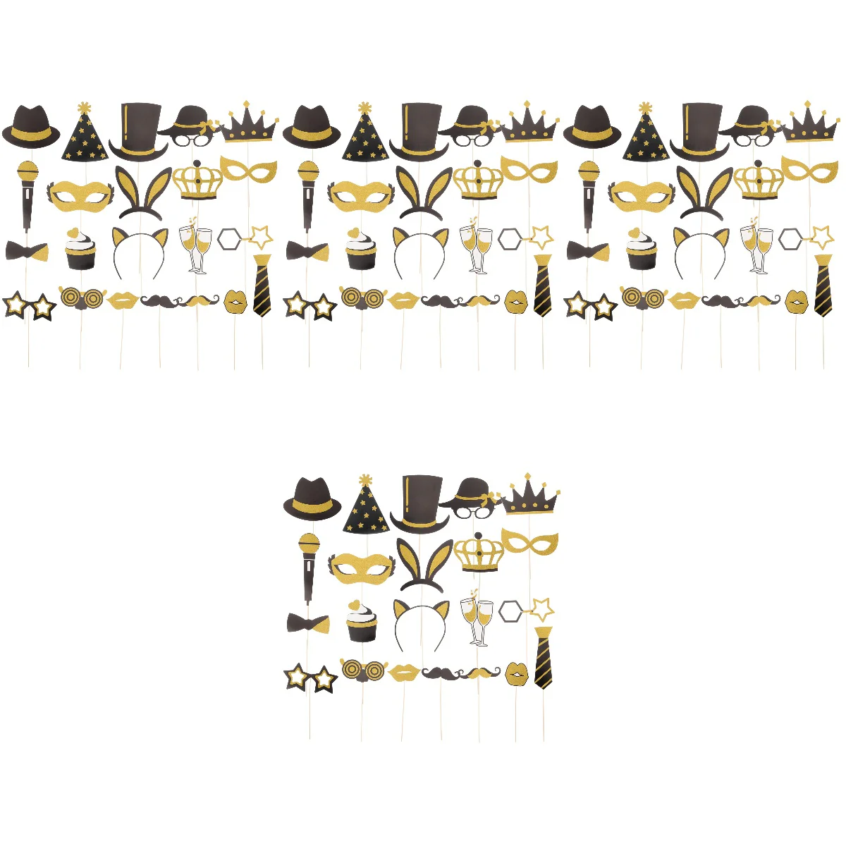 

92 Decorative Photo Props Photo Booth Props New Year Party Dress Props