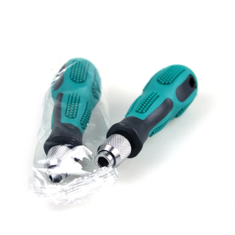 Удобная ручка отвертки 1/4 нескользящая прочная для длинных и коротких отверток