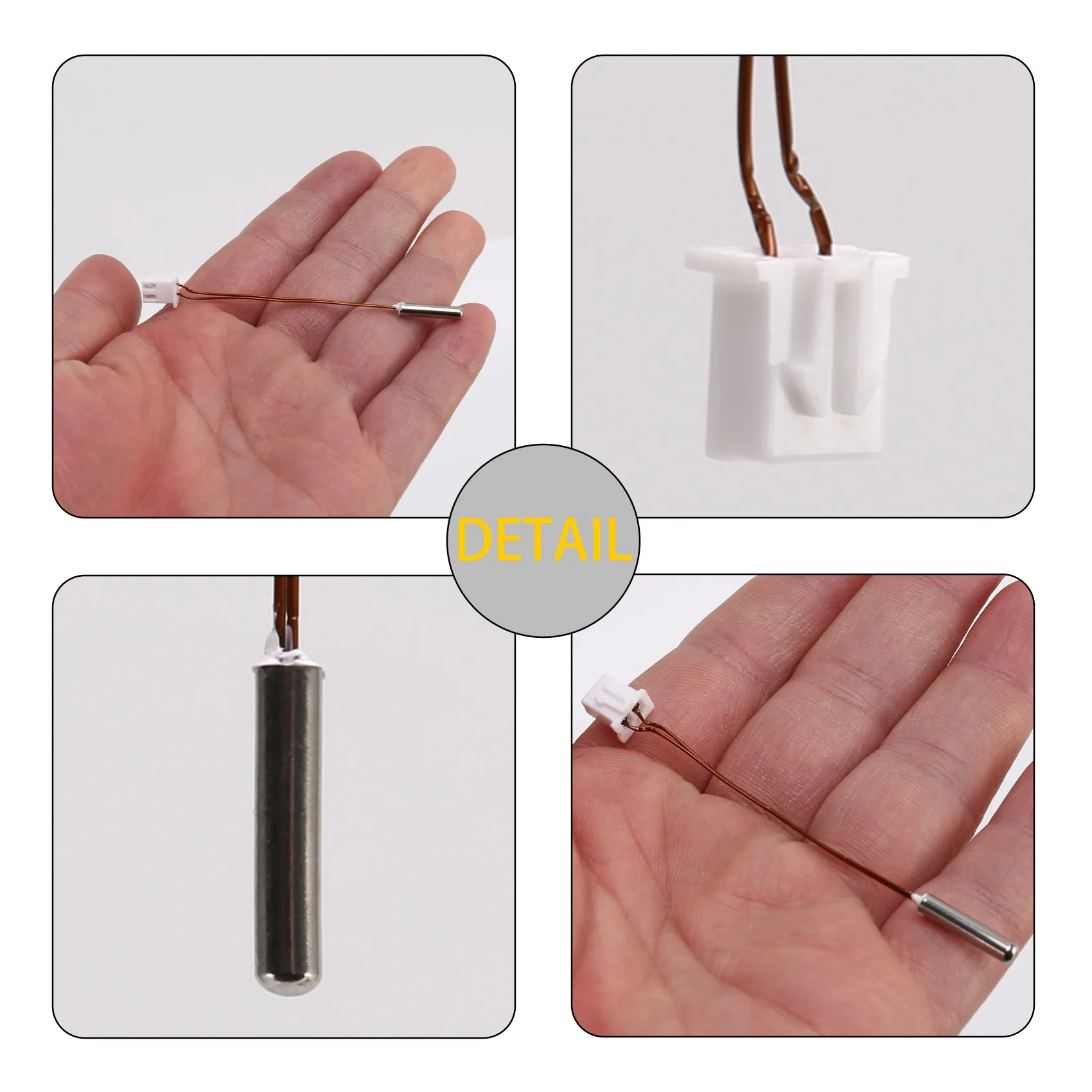 1 шт. Встроенный датчик термистора + 300 градусов подходит для нагревательного