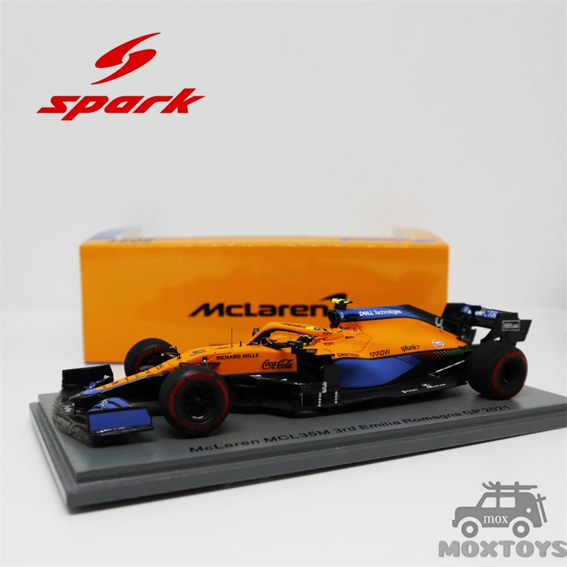 

Spark 1:43 2021 F1 McLaren MCL35M #4 Lando Norris 4th Bahrain
