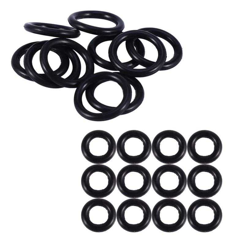 Buy 12Pc 9MM X 2.0Mm Rubber Seals Oil Seal O Rings & 10 Pcs Black Shaped Washers 16 12 2 Mm on
