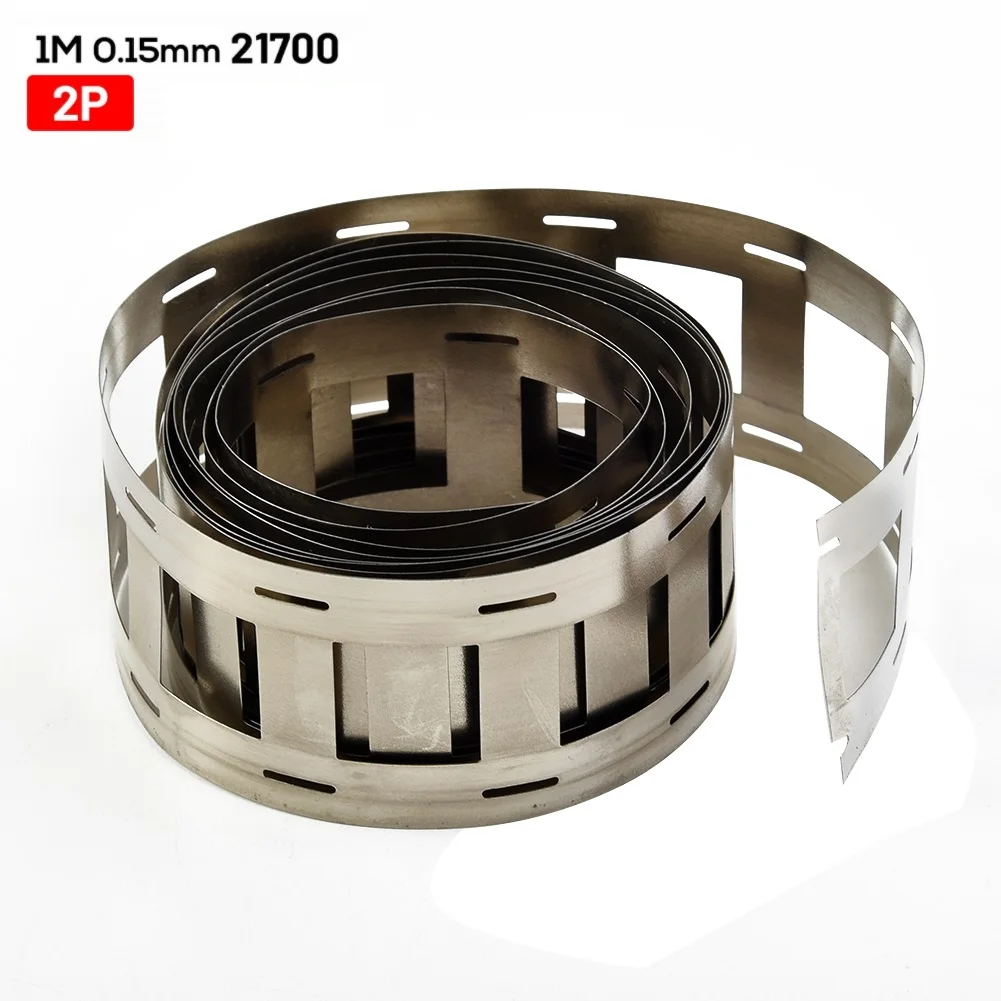 

1pcs Nickel Plated Steel Strip Sheet 1x 21700 Nickel Strip 1* 2P 3P 4P