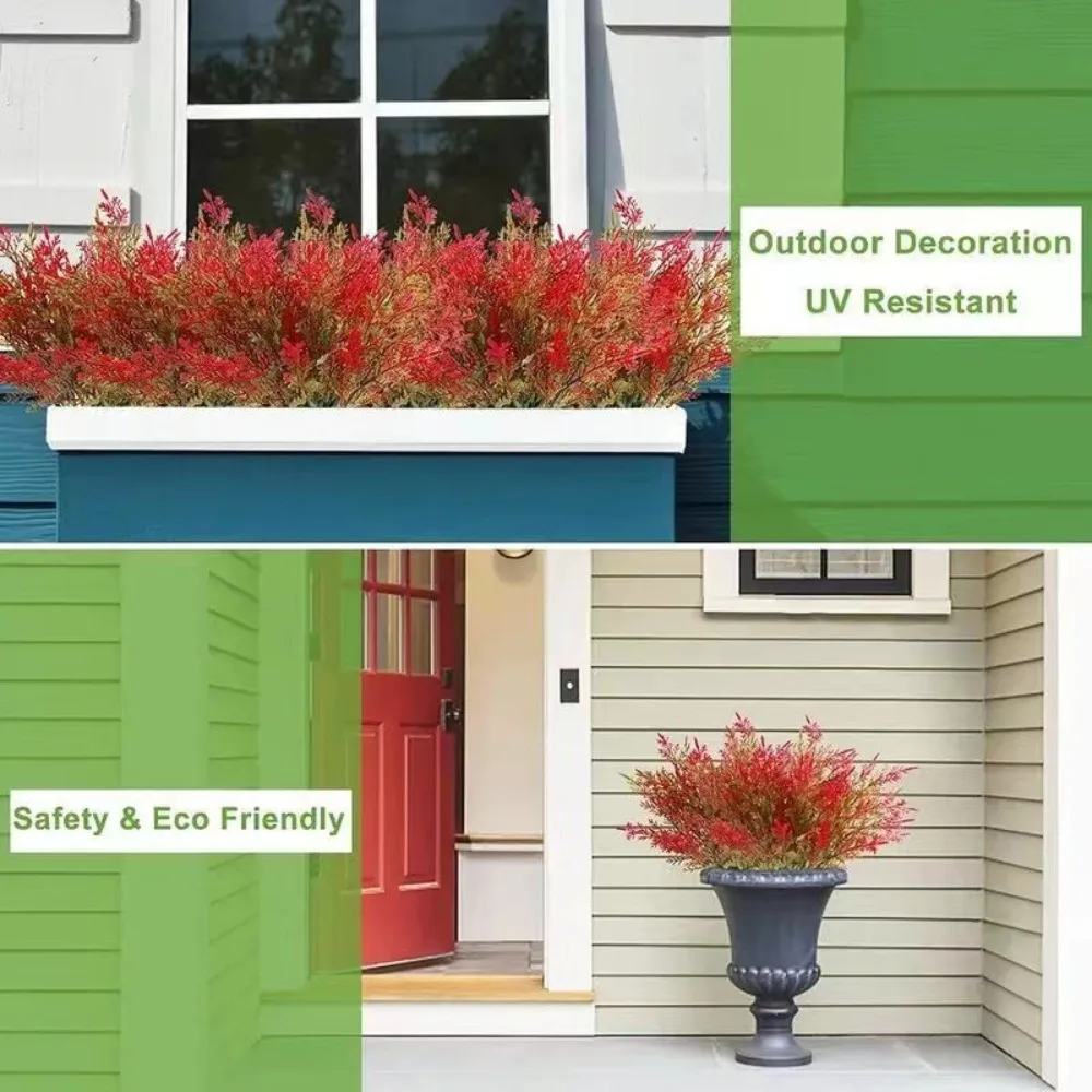 Настоящие сенсорные искусственные кедровые цветы растения устойчивые к