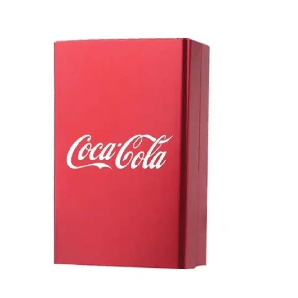 Чехол для сигареты Coca-Cola 20 палочек металлический Автоматический чехол Периметр |