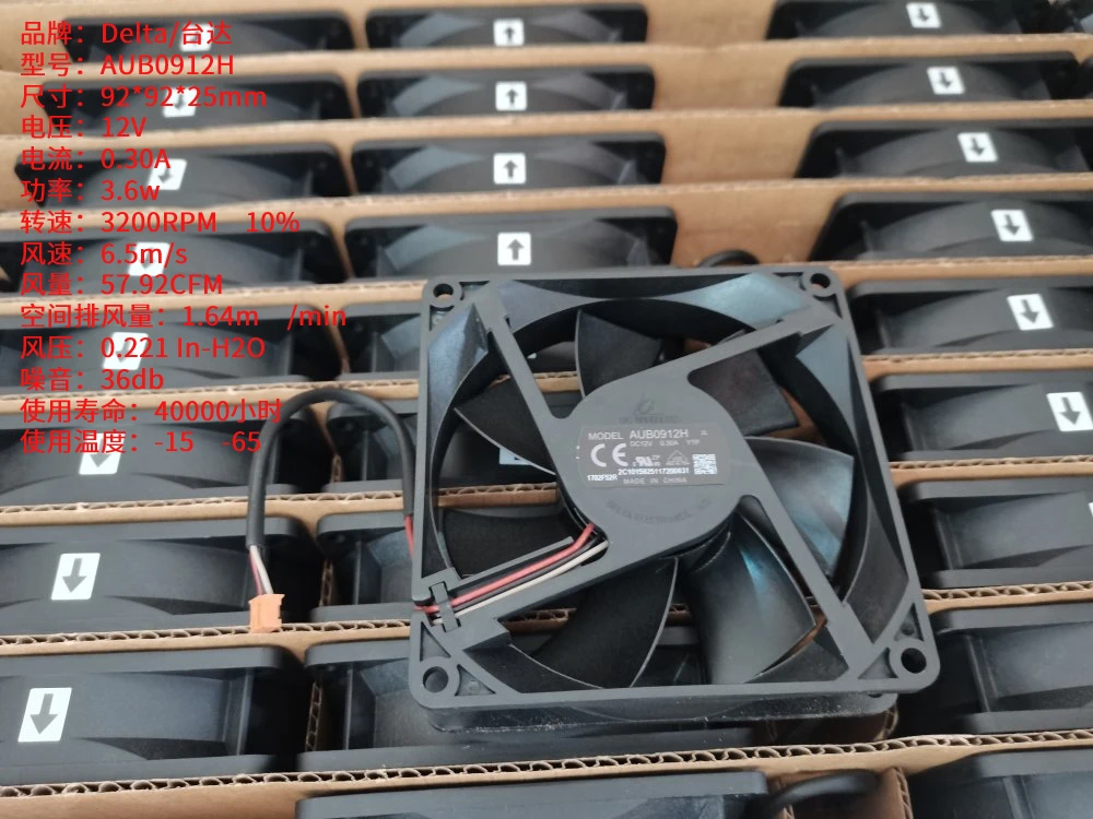 Новый вентилятор для DELTA AUB0912H YTP 12 в 130 а 2C.10159, M-00009929 FAN 92*92*25 мм, охлаждающий вентилятор для проектора