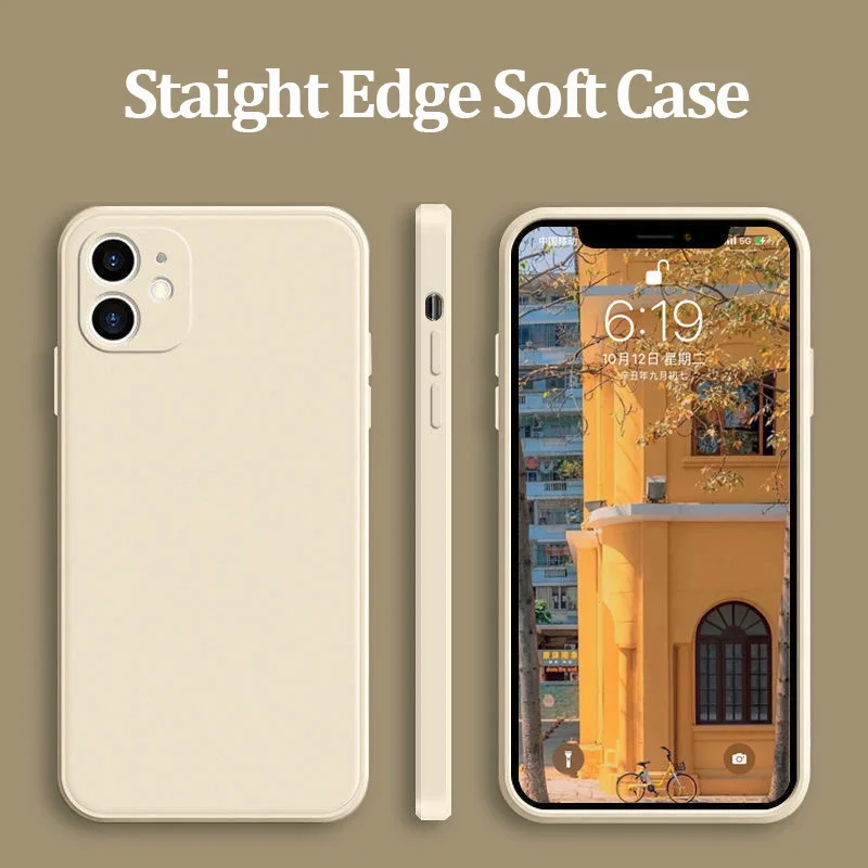 

Shockproof Case For iPhone 11 Case iPhone 11 12 13 Pro Max XS XR X 7 8 Plus SE 2 3 6 6S 12 13 Mini Camera Lens Protection Fundas