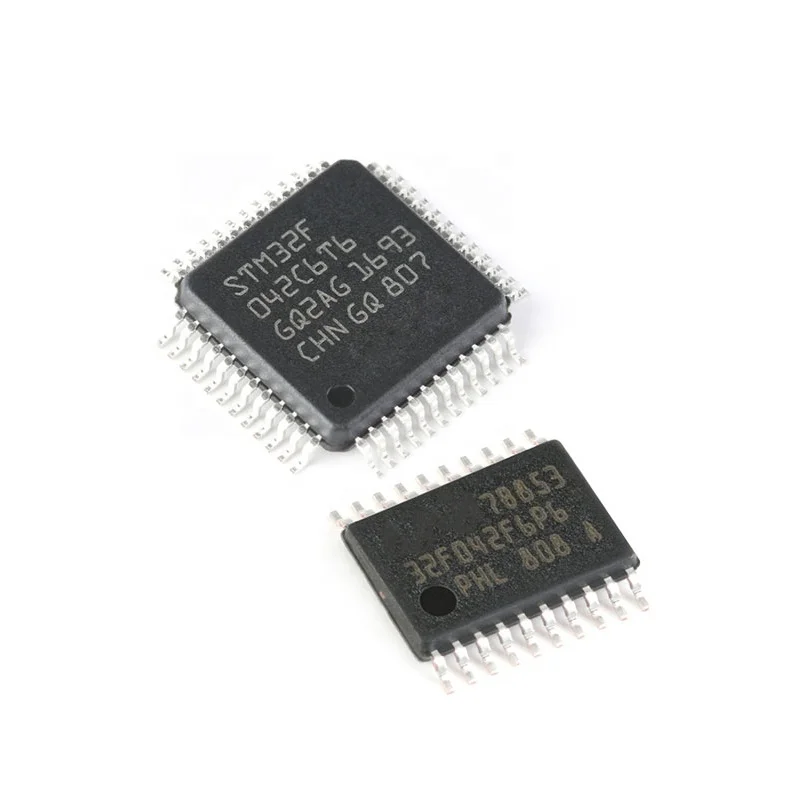 

Оригинальный микроконтроллер STM32F042F6P6/STM32F042K6T6/STM32F042C6T6, флэш-память ARM Cortex-M0 48 МГц/32 КБ, ОЗУ: 6 КБ