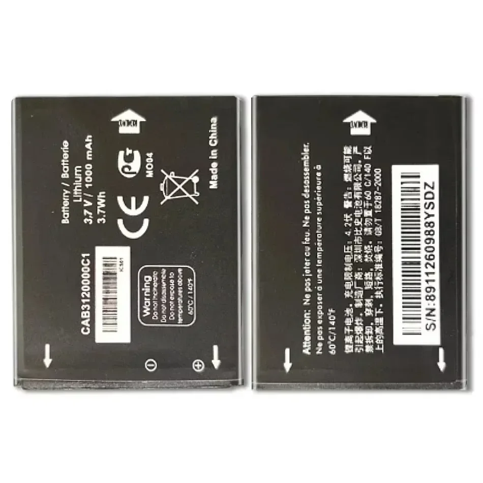 Сменный аккумулятор 850 мАч для Alcatel One Touch 768 OT710 OT888A OT880A CAB 3120000 C1 CAB23A0000C1 с трек-кодом