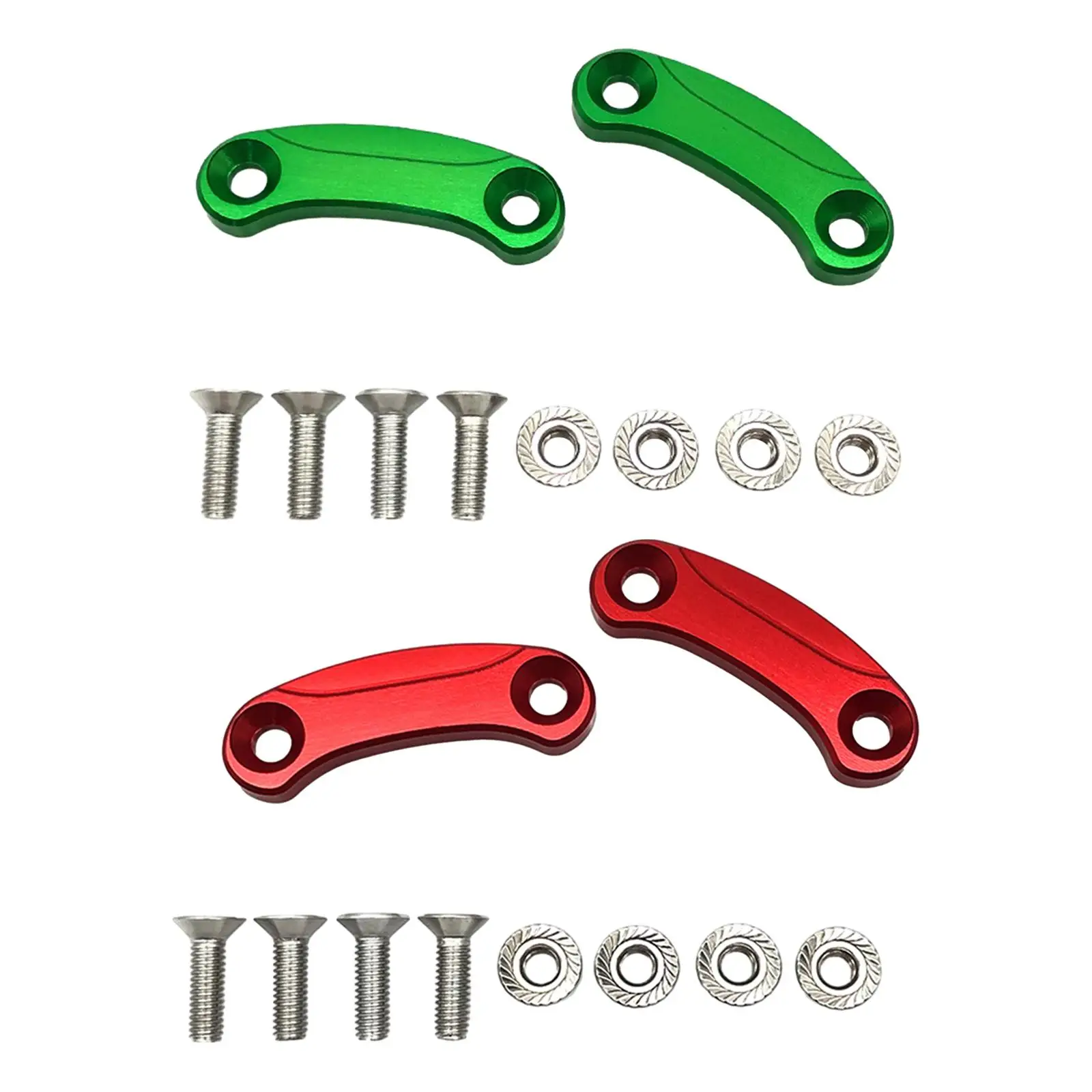2x Rearview Mirror Block Off Base Plates Caps for Kawasaki ZX-10R 11-15