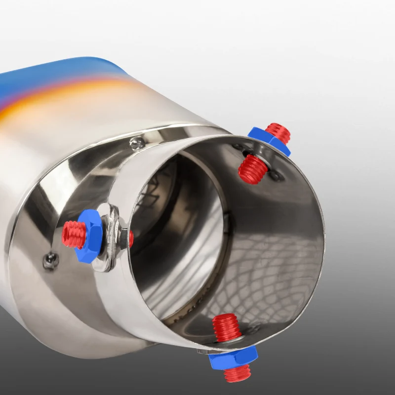 Автомобильный глушитель из нержавеющей стали выхлопная труба модификация