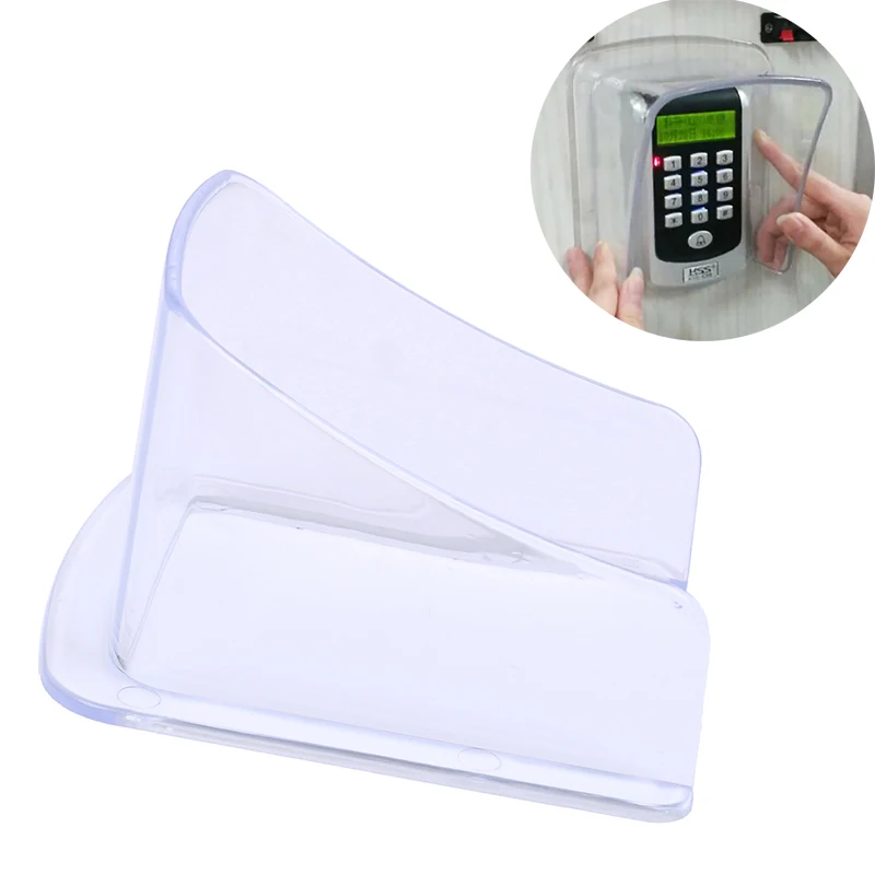 

Universal Transparent Plastic Dust Cover Rainproof Cover For Access Control Machine Passcard/Attendance Machines Doorbell