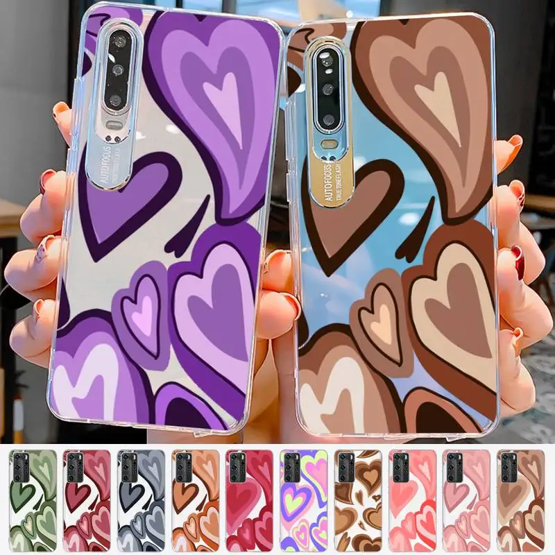 

Love heart Phone Case for Samsung S20 ULTRA S30 for Redmi 8 for Xiaomi Note10 for Huawei Y6 Y5 cover