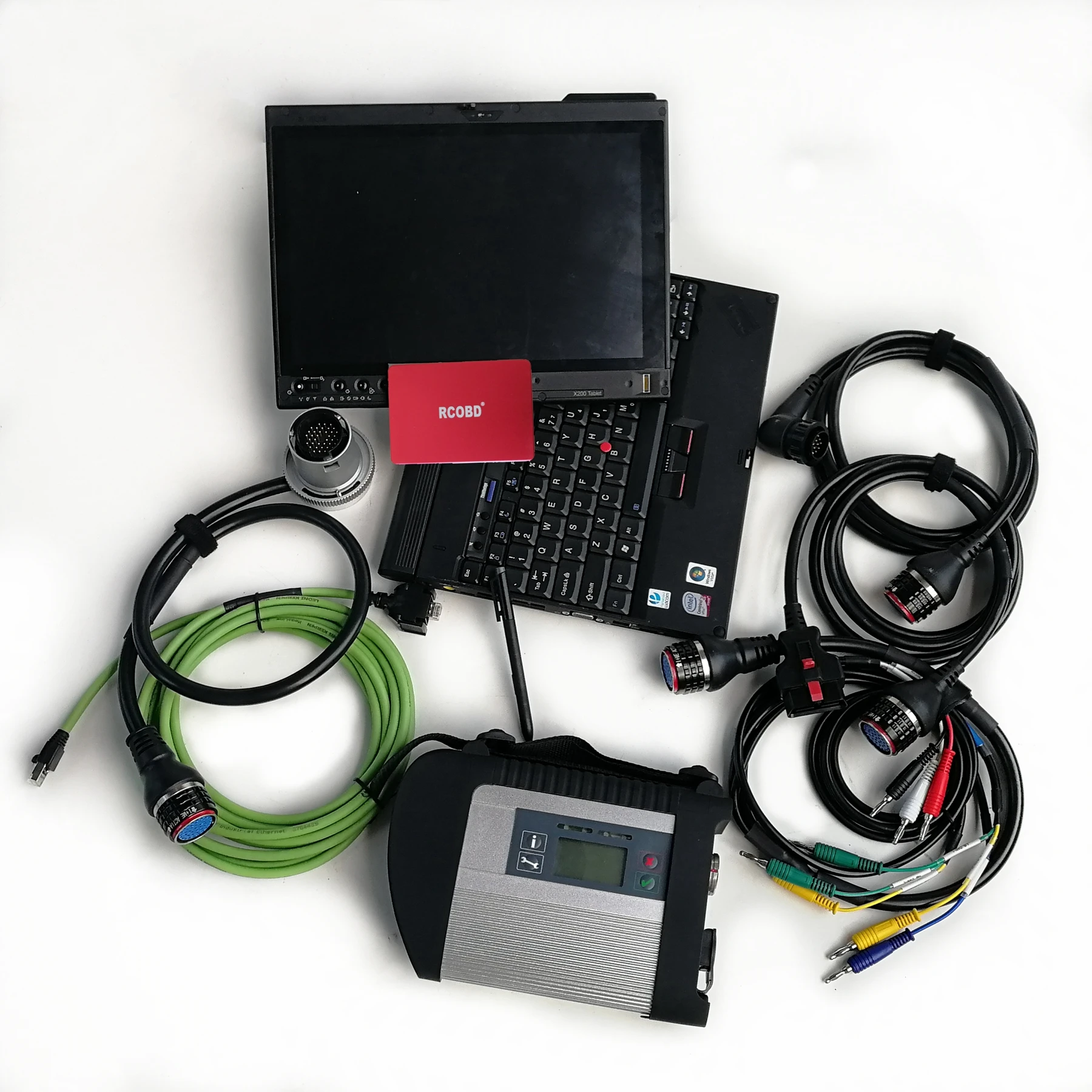 Фото Mb Star c4 Doip Pro с программным обеспечением 09/2023 HHTWIn 480 ГБ SSD Ноутбук x220T I5 8g Планшет Кабели полного предмета Готов к работе WIN10 №2