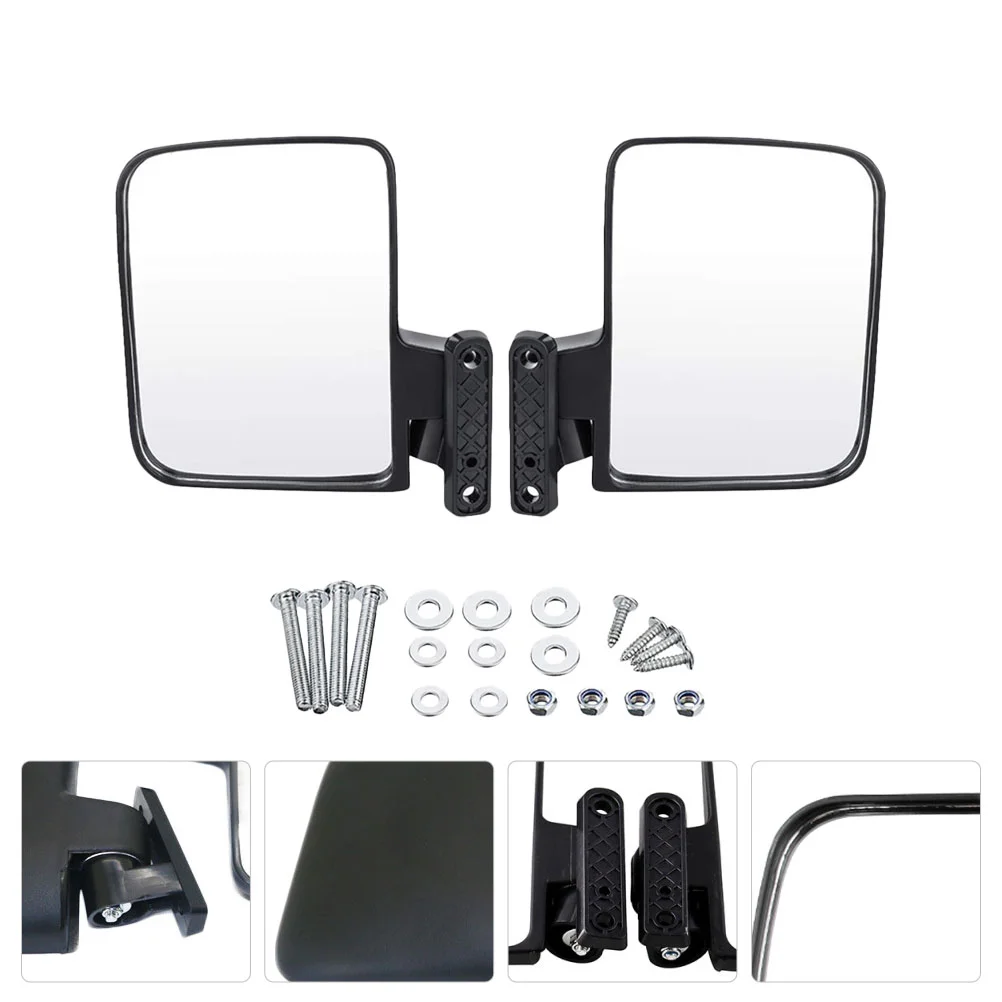 

Mirror Car Cart Mirrors Club Side Replaceable Rear View Accessory Spot Blind Clear Supply A Motorcycle Rearview Resistant