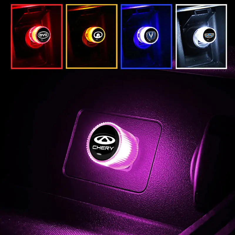 

Car Mini USB LED Colorful Neon Decorative Atmosphere Light For Geely Atlas Coolray Mk Cross Emgrand GS GL CK2 GC6 Accessories