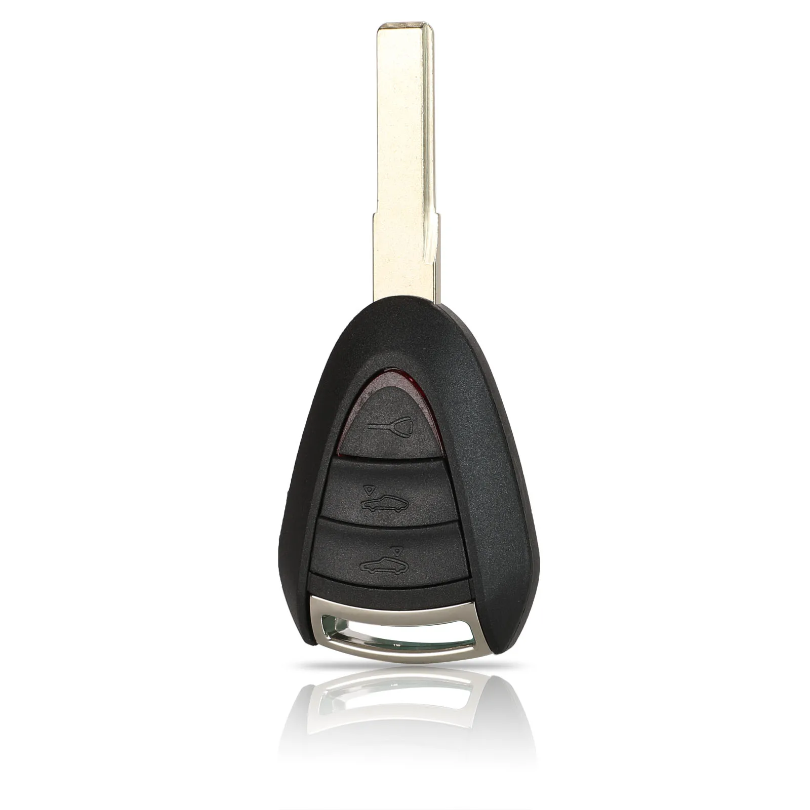 

Корпус дистанционного ключа jingyuqin 3B для Porsche Boxster/Cayman 911/997 Carrera и 911 Targa 2005 2006 2007 2008 2009 2010 2011 2012