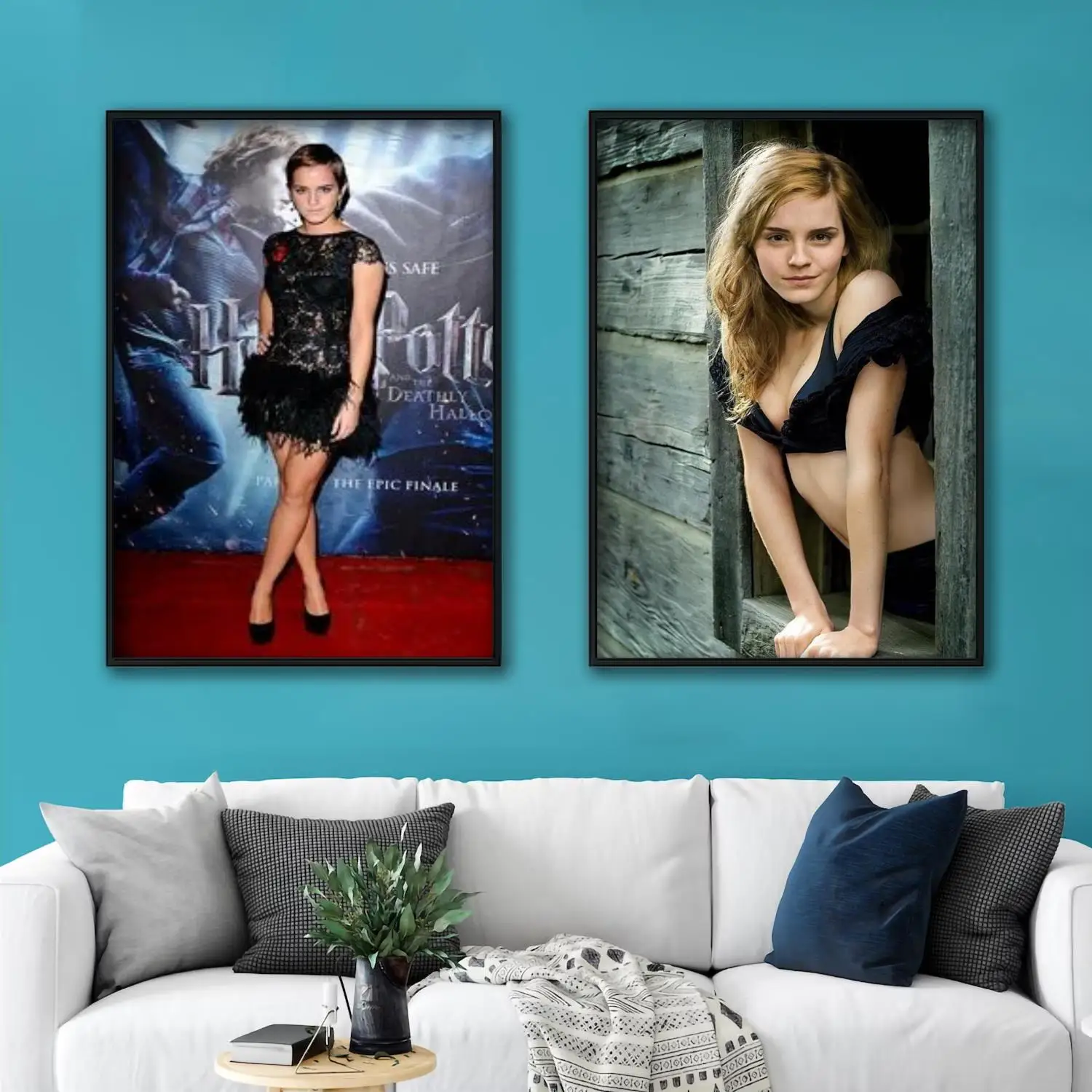 

Emma watson Decorative Canvas Posters Room Bar Cafe Decor Gift Print Art Wall Paintings