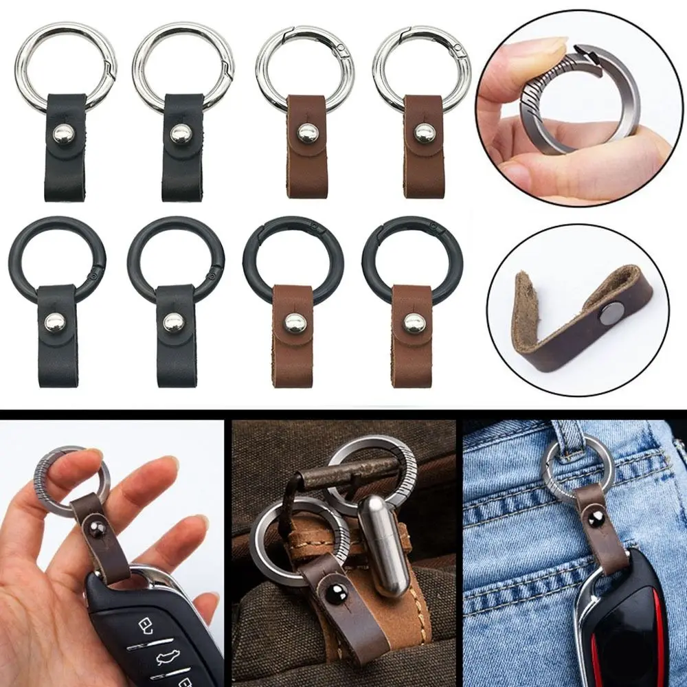 

High Quality Zinc Alloy Real Outdoor Key Rings Keychains Buckle Pendant Male Creativity Gift Man Car Keychain
