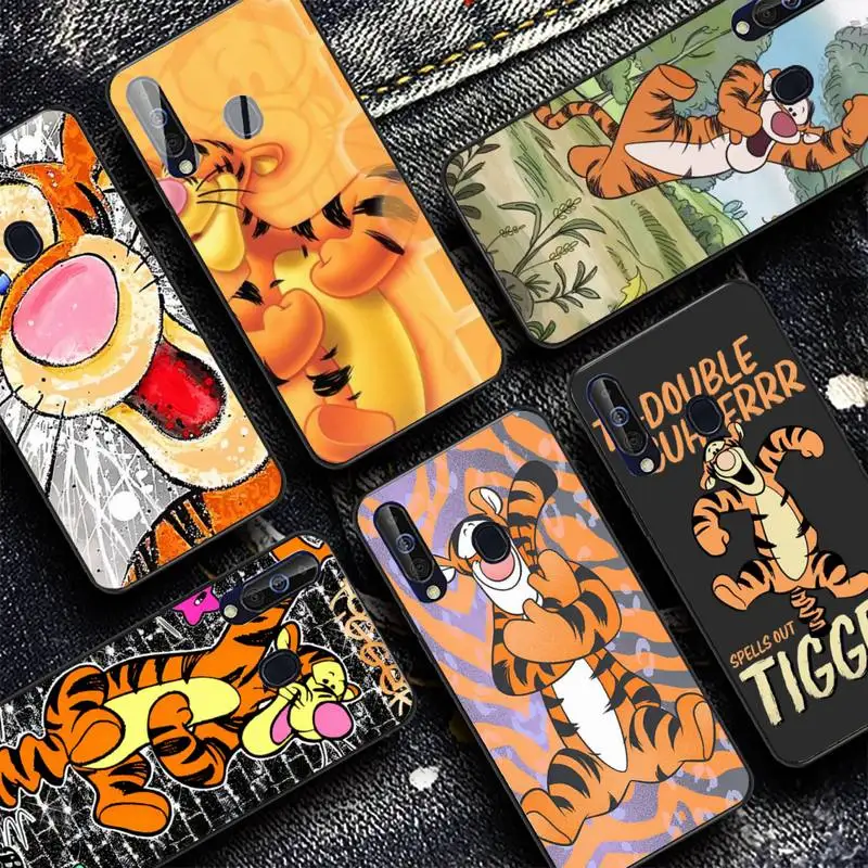 

Disney Cute Cartoon Tigger Phone Case for Samsung A51 01 50 71 21S 70 10 31 40 30 20E 11 A7 2018