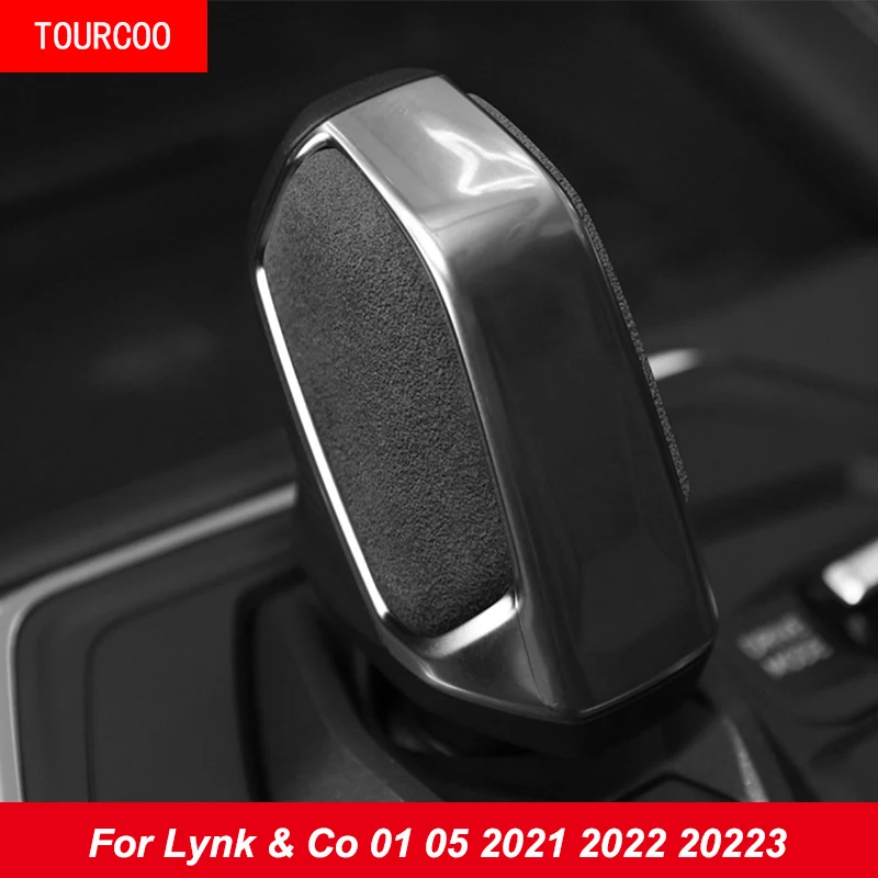 

For Lynk & Co 01 05 2021 2022 2023 Decorative Protective Cover Of Central Control Gear Stickers Accessories