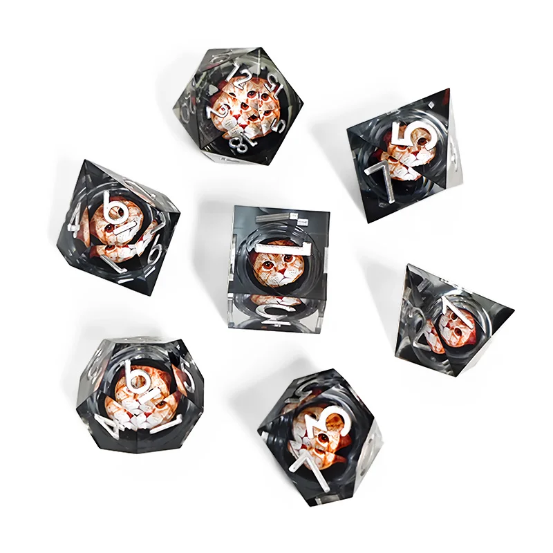 7 шт./набор Детские полимерные кости