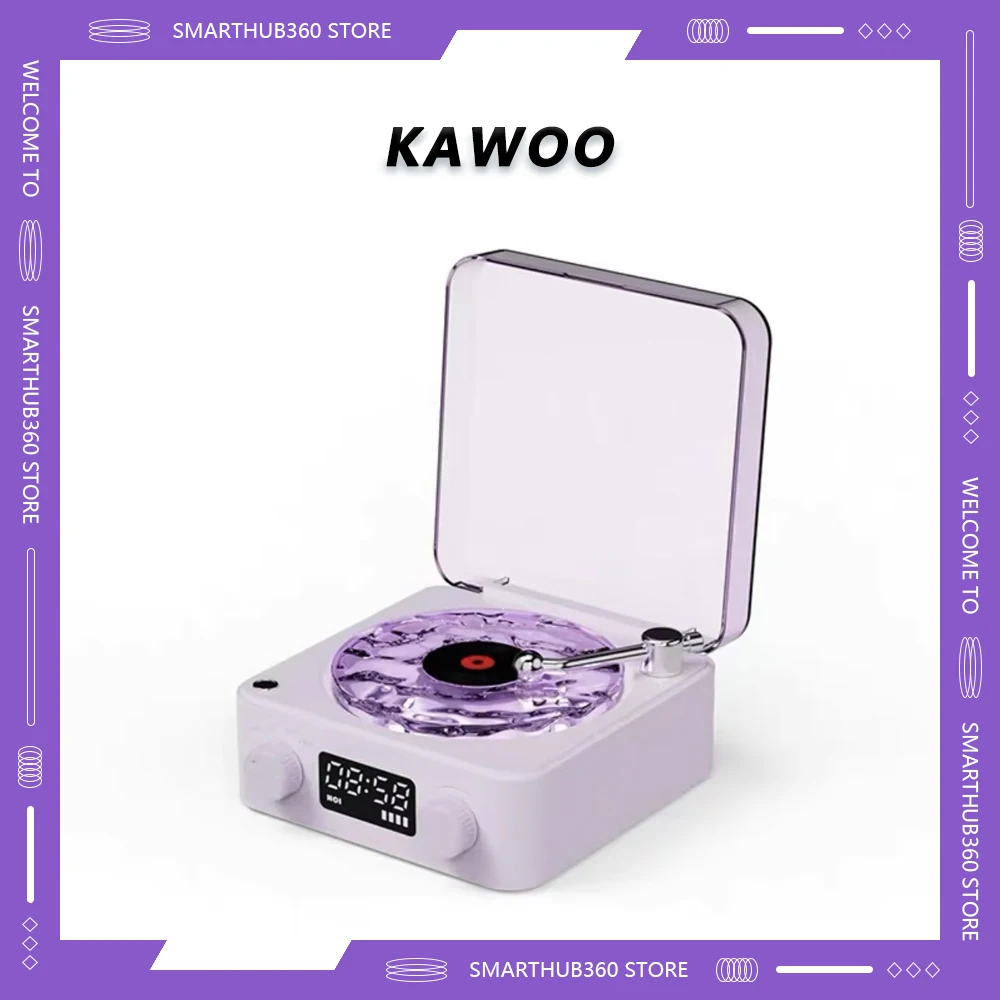 Мини Bluetooth-Колонка KAWOO в стиле ретро