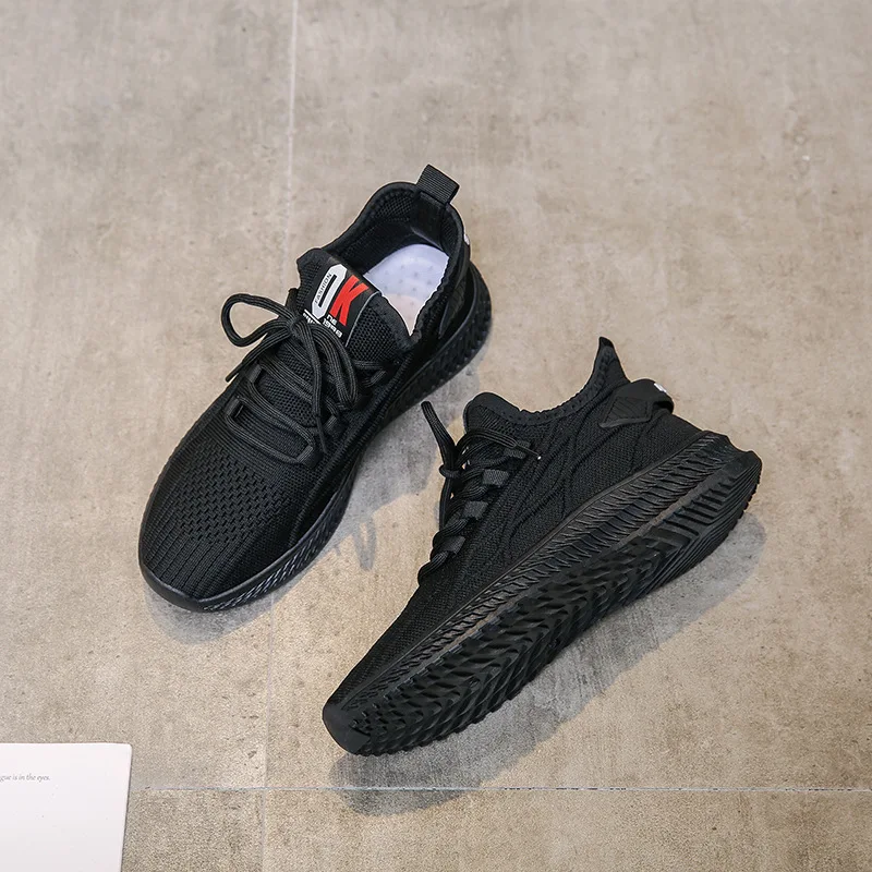 Spring Autumn 2022 Fashion Sneakers Women Shoes Stretch Fabric Breathable Shoes Woman Tenis Feminino Platform Shoes Ladies