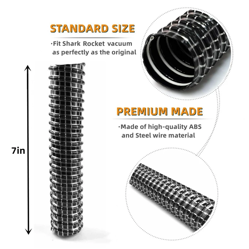 Шланг нижний для пылесоса Shark Rocket HV300 HV301 HV302 HV320 HV321 2 шт.