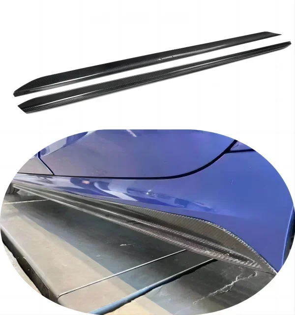 M Performance Style Боковые юбки из углеродного волокна удлинители губ для 3 серии G20 330i M340i