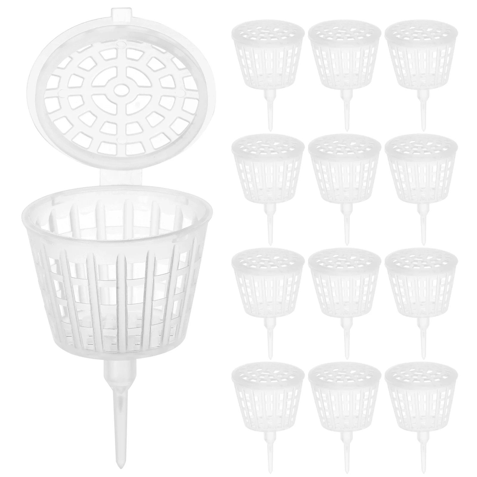 

Tool Stainless Steel Fertilization Basket Containers Mini Planting Baskets Lids