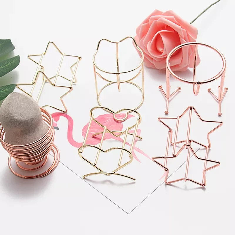 

1 pcs Cute Cat Beauty Egg Bracket Dryer cosmetic Makeup Sponge Gourd Powder Puff Rack Organizer Box Shelf Holder storage Tools