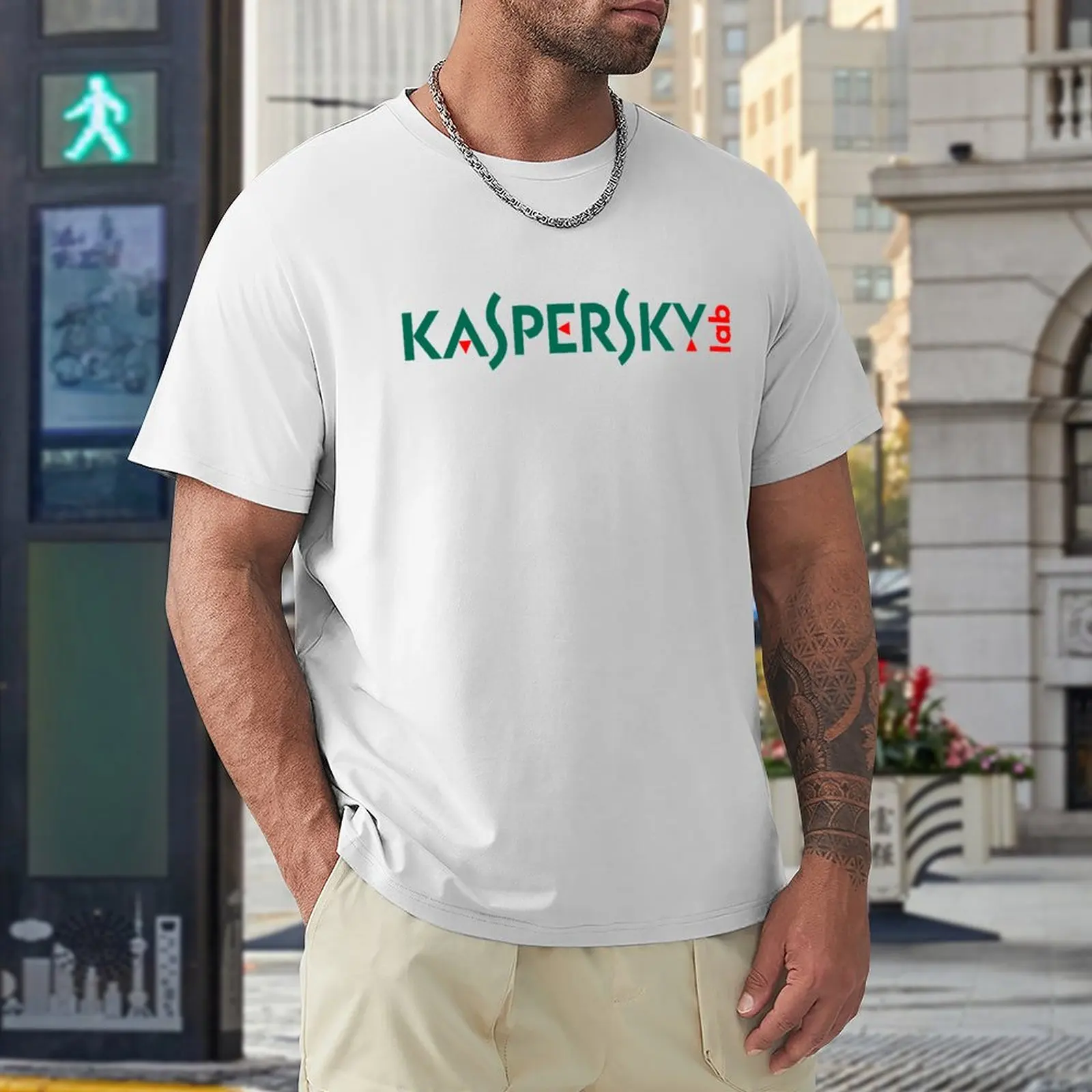 4FSB Tシャツ　2XL Футболка Kaspersky Lab, спортивные футболки для фанатов, новая