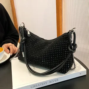 Summer Designer Diamond Chain Crossbody Bags For 2022 Female Shoulder Bag Sac Main Femme Lady Handbags Purses Messenger Bag