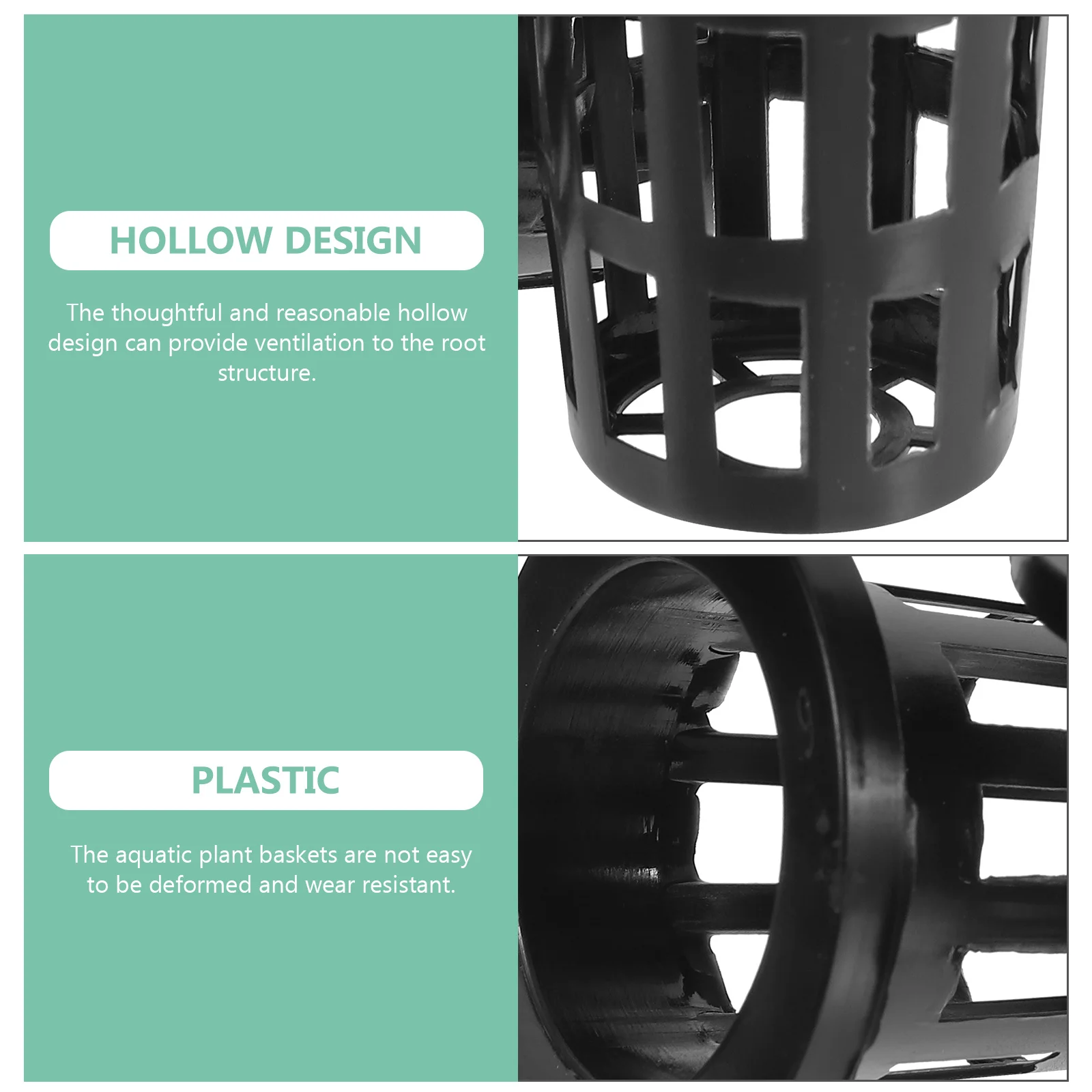 50 шт. беспочвенное выращивание гидропонных корзин для посадки сетчатые горшки