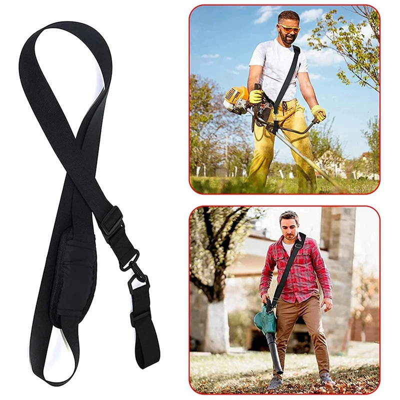 

Shoulder Strap Trimmer Strap Blower Strap Weed Wacker Strap Universal For Weedeater Leaf Blower, Multi Head System