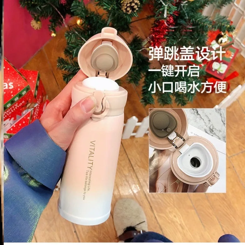 

Термос, кружка, стакан, бутылка для воды, кружка для пар, для мужчин и женщин, новинка для мужчин, милая креативная изоляционная чашка для вод...