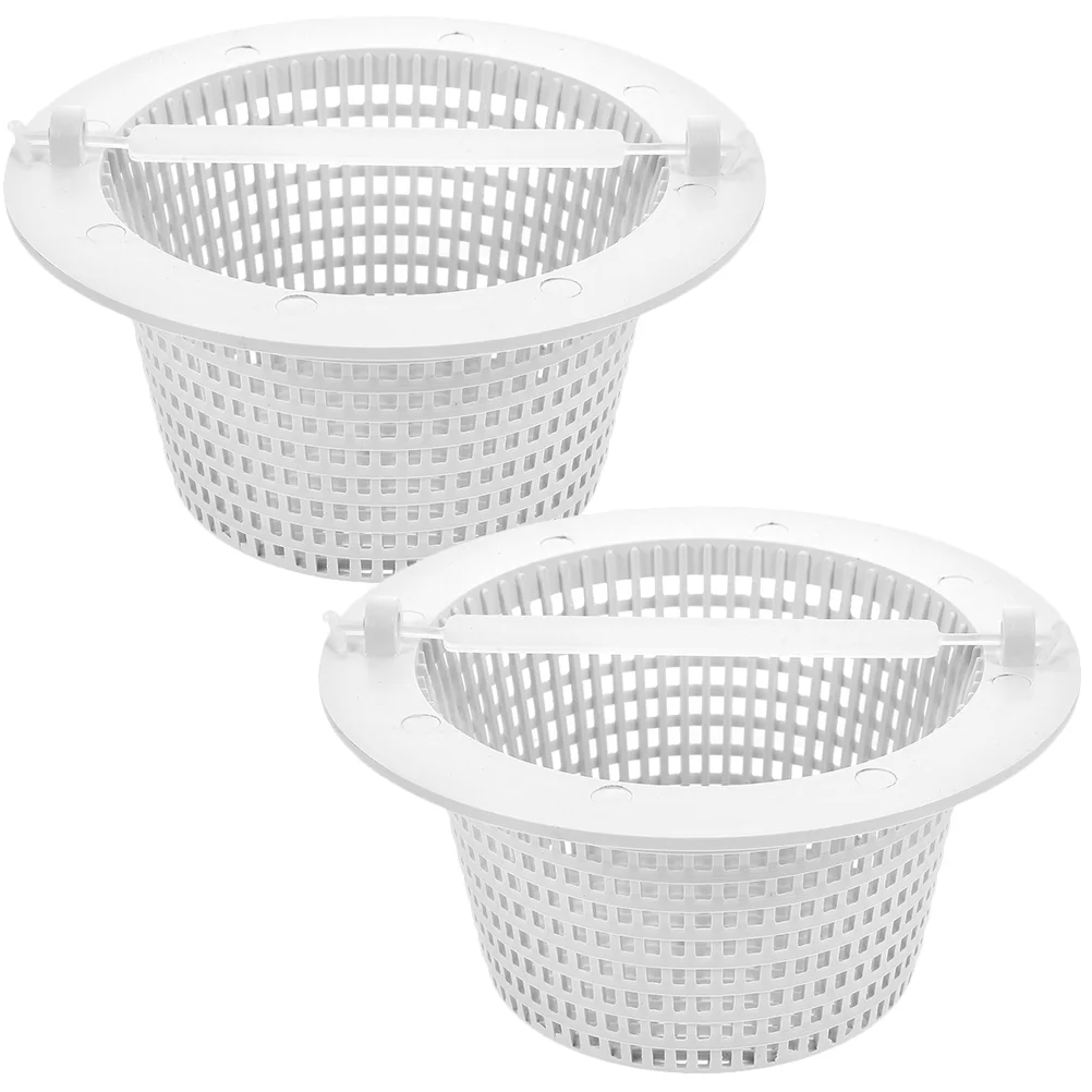 

Pool Filter Basket Swimming Garbage Pump Anti Clogging Accessory Plastic Supply Strainers