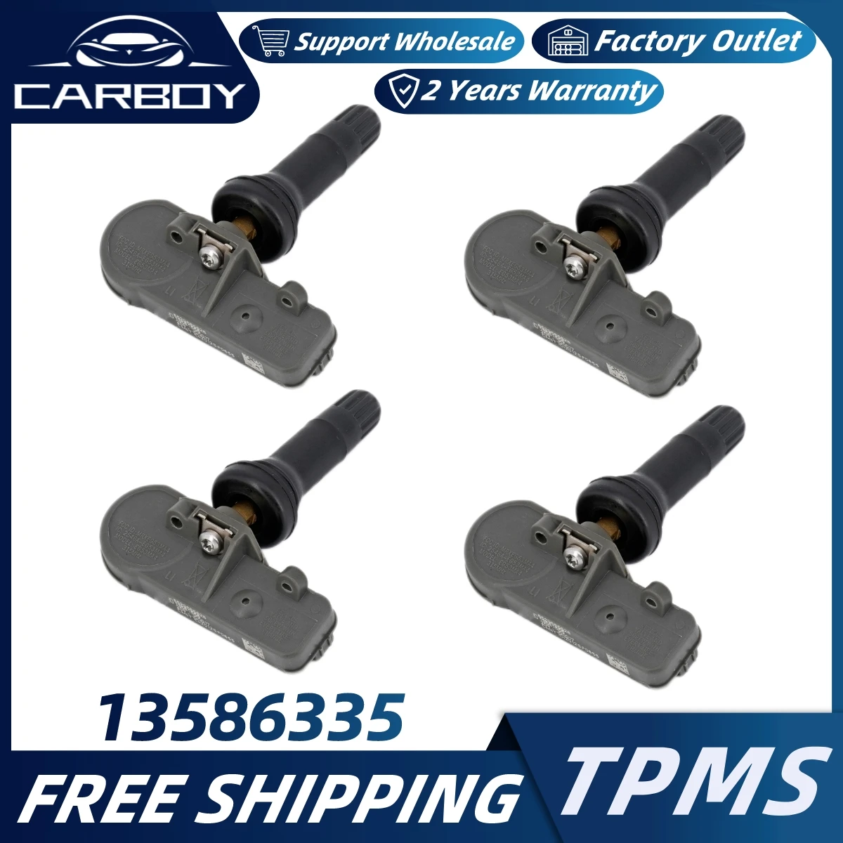 

Free Shipping 13586335 TPMS Sensor For Buick Enclave Lacrosse Chevrolet Impala Avalanche Escalade Tahoe Cadillac DTS GMC Yukon