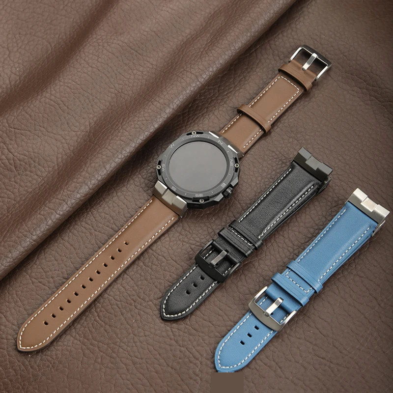 Leather Strap for HUAWEI WATCH GT Cyber,Modified Watchband for Huawei GT Cyber Smart Watch,Sports Wristband Watch Accessory