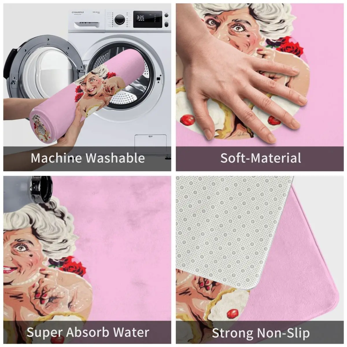 Коврик для ванной Miriam Margolyes A