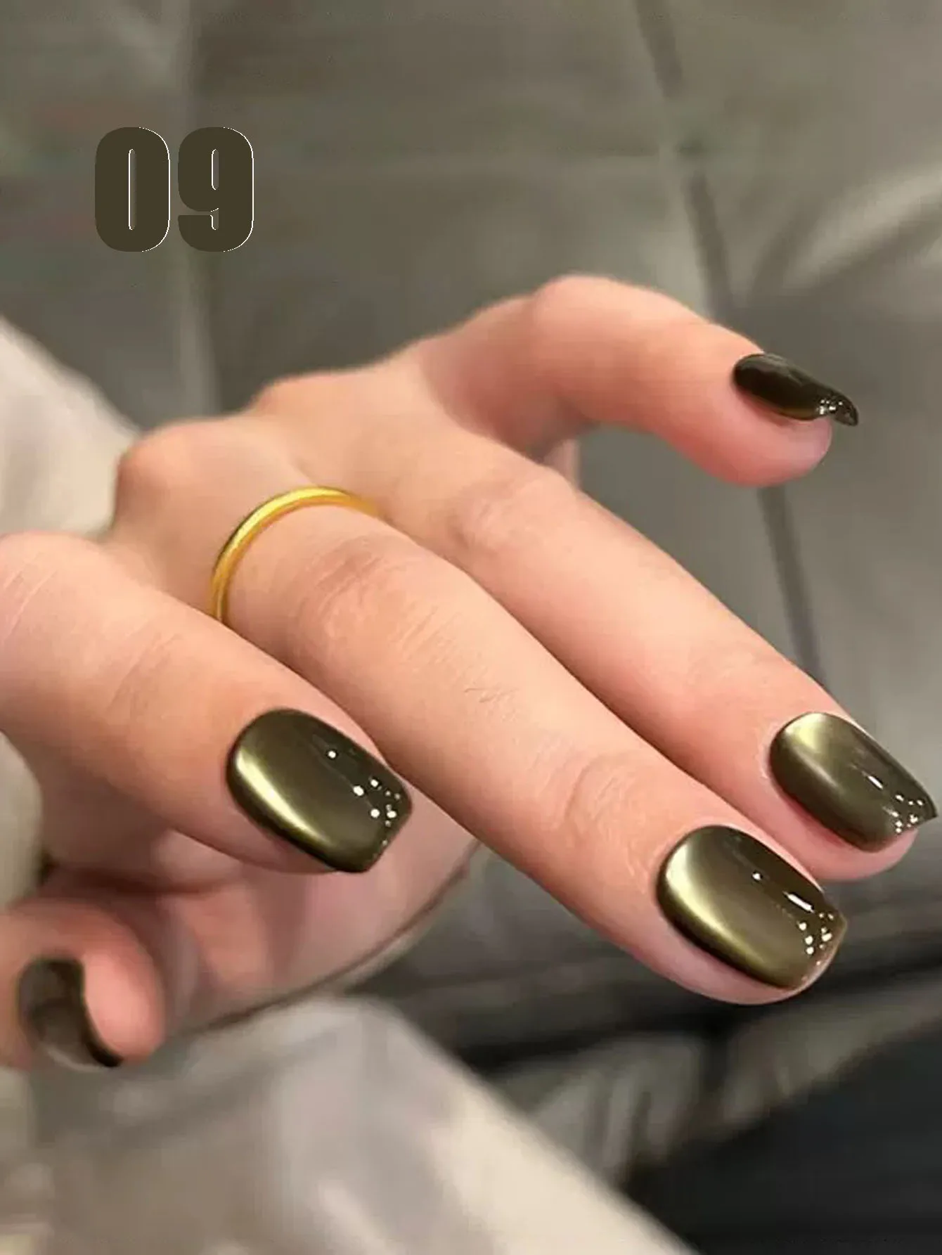 Гель-лак для ногтей с кошачьим глазом 12 мл/шт.