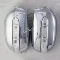 car accessories for toyota corolla 1996 ae110 ae111 ae112 chrome plated rear mirror door cover with led