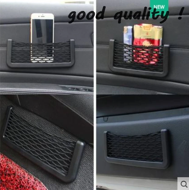 Car phone bag Mesh Net Holder Pocket for BMW MINI Cooper One S R50 R53 R56 R60 F55 F56 | Nets