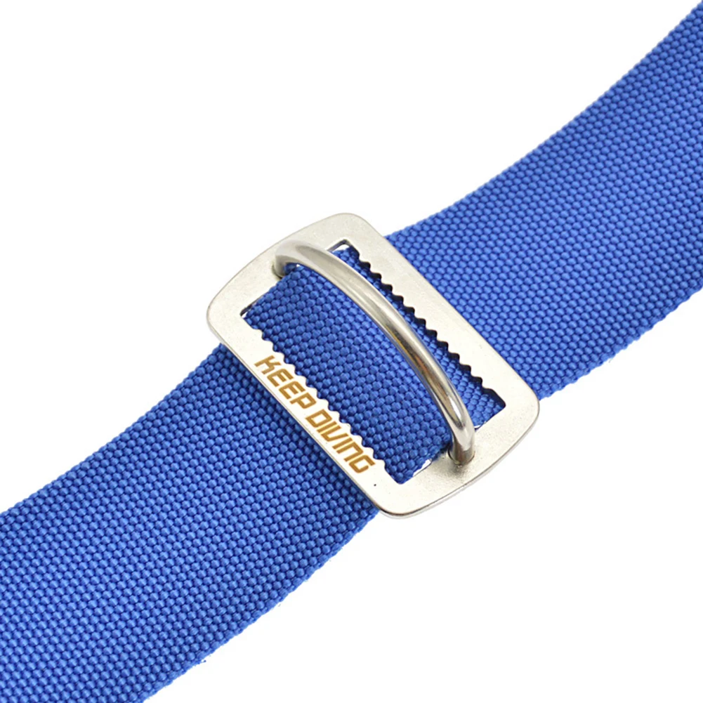 

Scuba Diving Stainless Steel Weight Belt Stopper Slider Keeper With D-Ring Right-angle Belt Diving Straps Hanging Buckle Parts