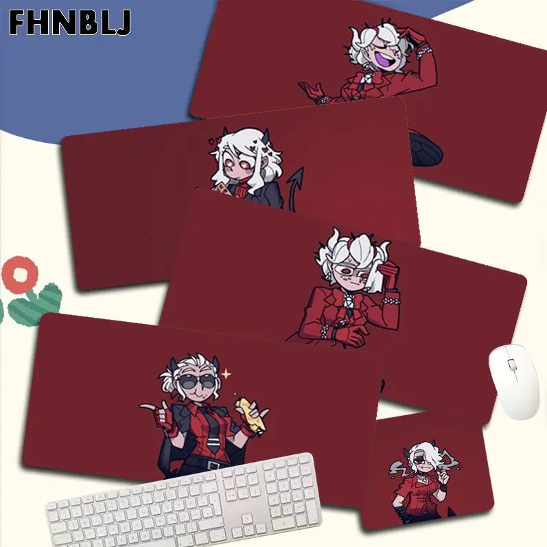 

Helltaker Cool Fashion Mouse Pad Super Creative INS Tide Large Game for large Edge Locking Speed Version Game Keyboard Pad