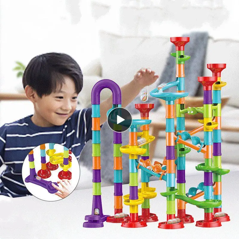 

Строительные блоки Marble Run, мраморные горки, игрушки «сделай сам», блоки россыпью, наборы городских классических блоков, Гоночные Игрушки для детей, Рождественский подарок