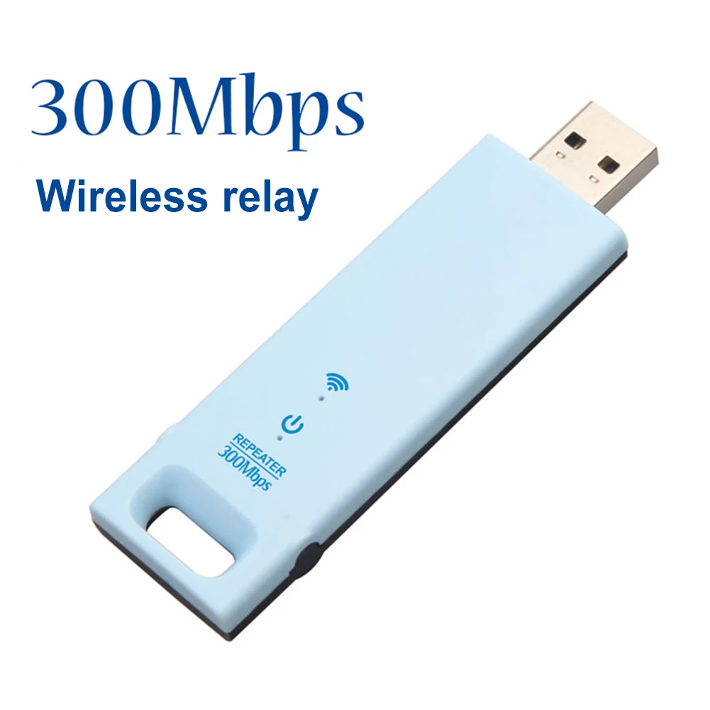 

Портативный усилитель сигнала Wi-Fi, USB 2,0, 2,4 ГГц, 300 Мбит/с